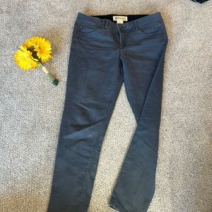 Democracy size 6 stretch blue gray pants